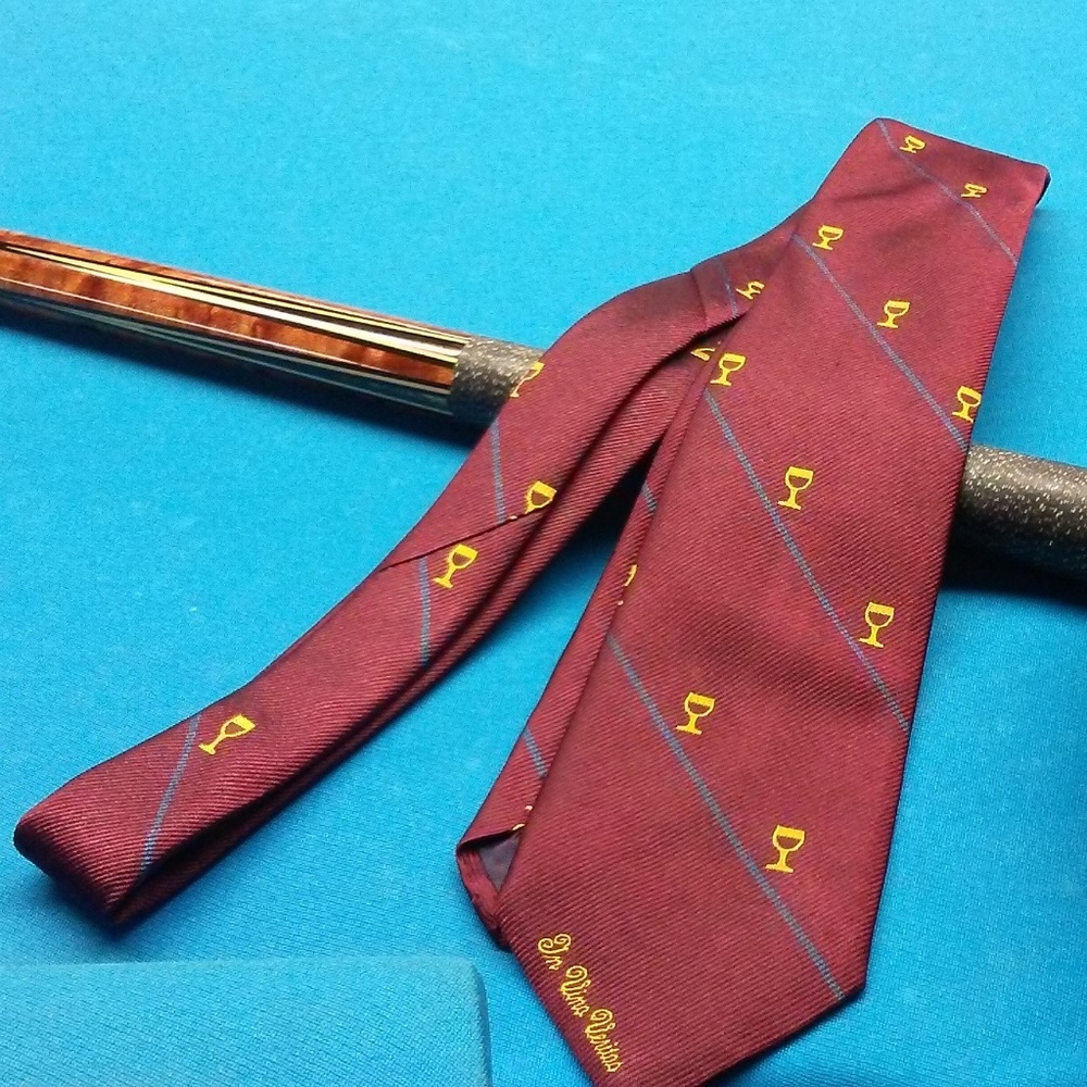 Vintage 1987 Baccmus Press Tie